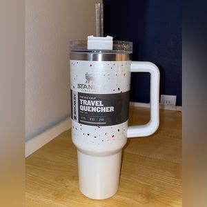 Stanley 40oz Stainless Steel Adventure Quencher Tumbler Terrazzo Pearlescent